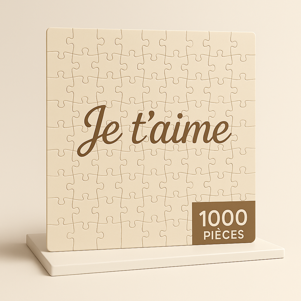 Puzzle photo personnalisé 1000 pièces – Format XXL et finition luxe