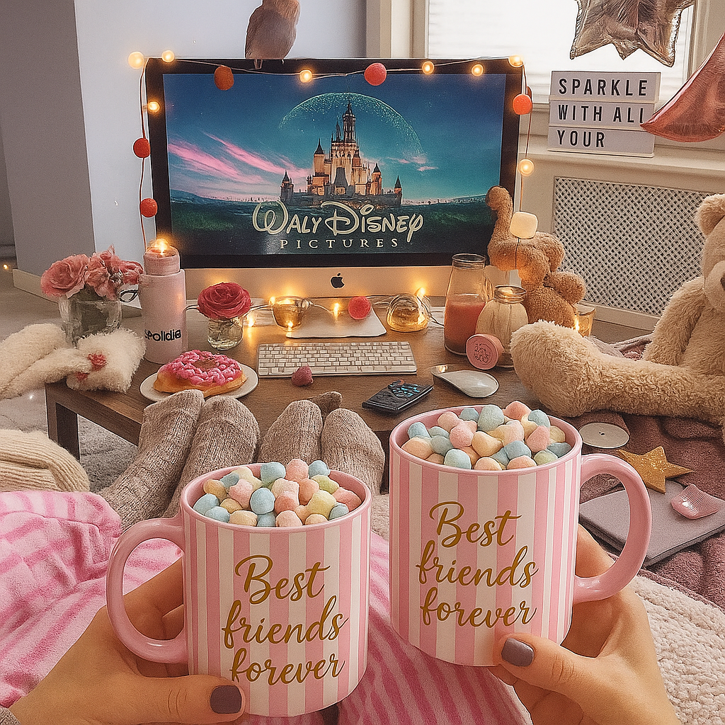 Mug Rose Personnalisé – Douceur & Charme