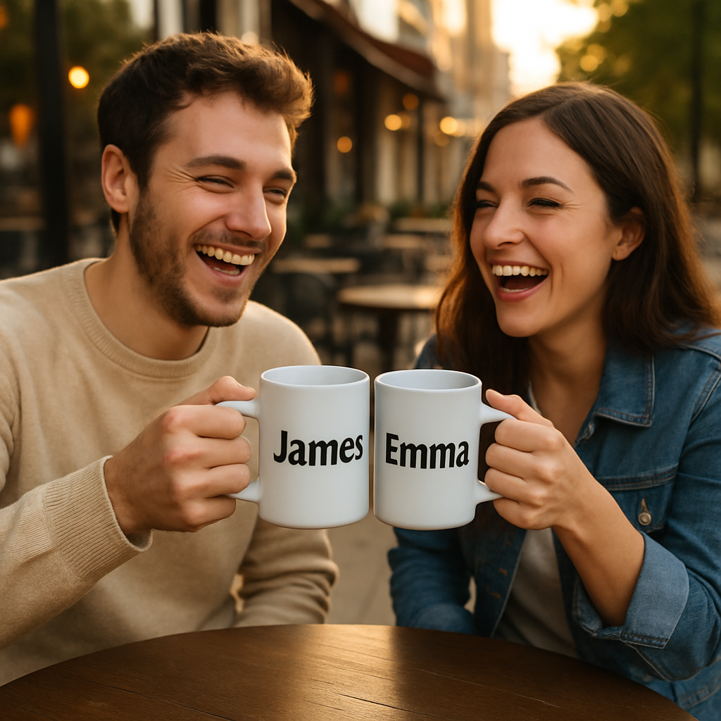 Mug blanc personnalisé – Idée cadeau unique et originale