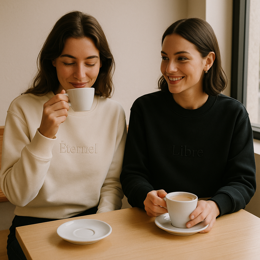 Sweat unisexe personnalisé – Confort, style et émotion à votre image