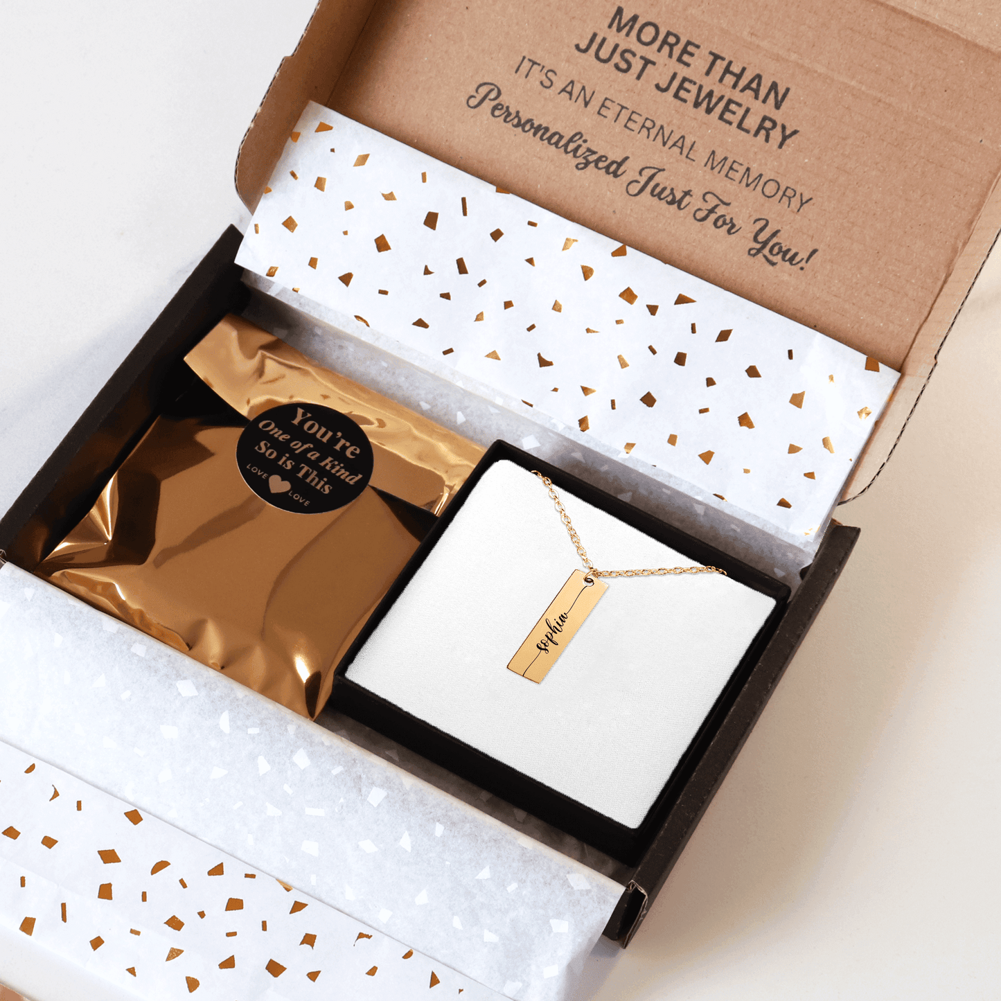 Collier Personnalisé Gravé pour femme – Prénom, Message | Mon Cadeau Personnalisé