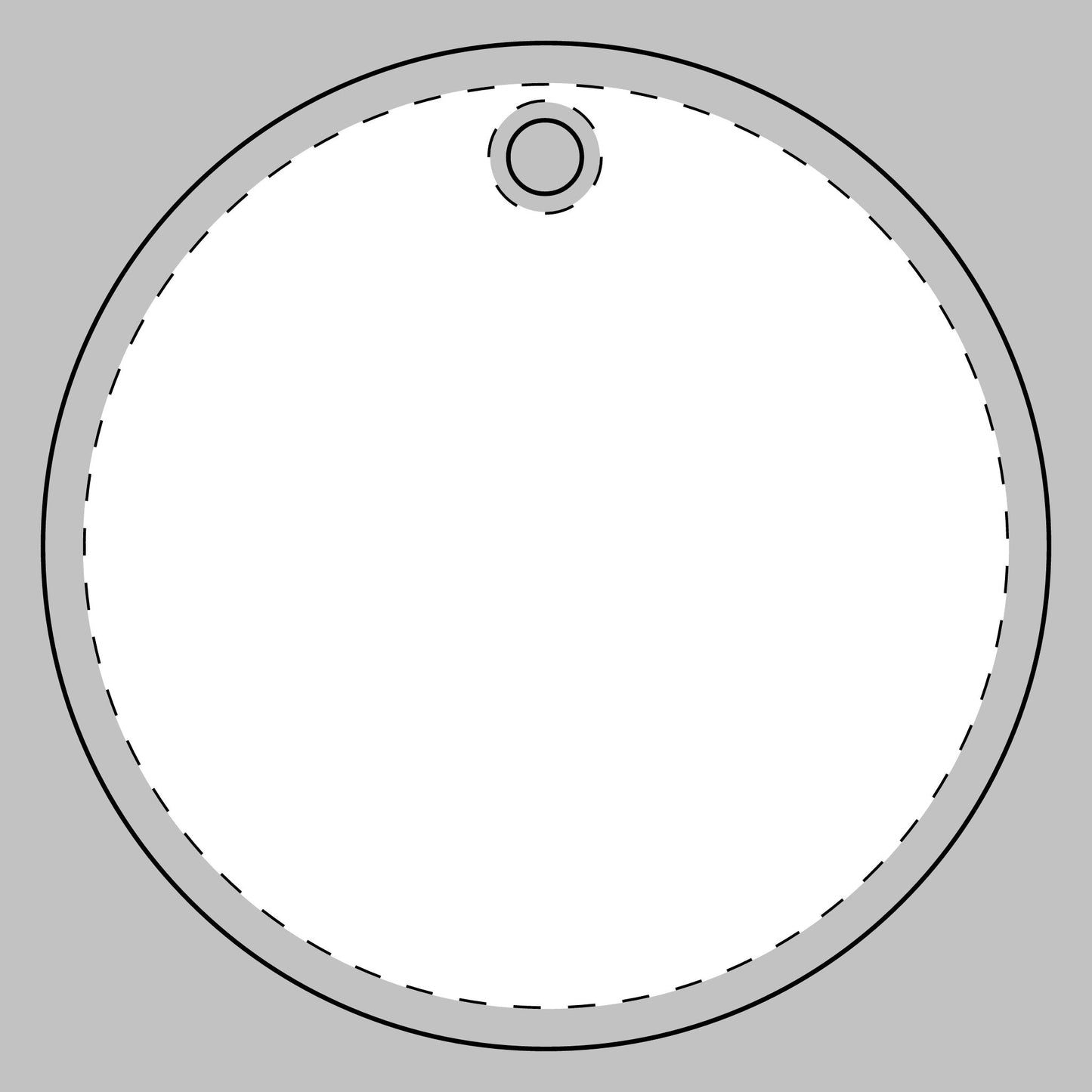 Boule de Noël Personnalisée en Céramique – Impression Recto Verso