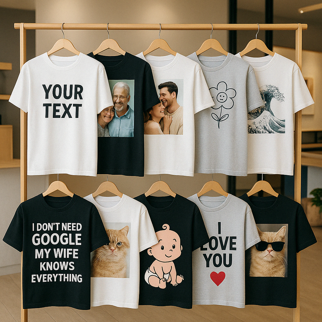 T-shirt adulte personnalisé : idée cadeau homme ou femme