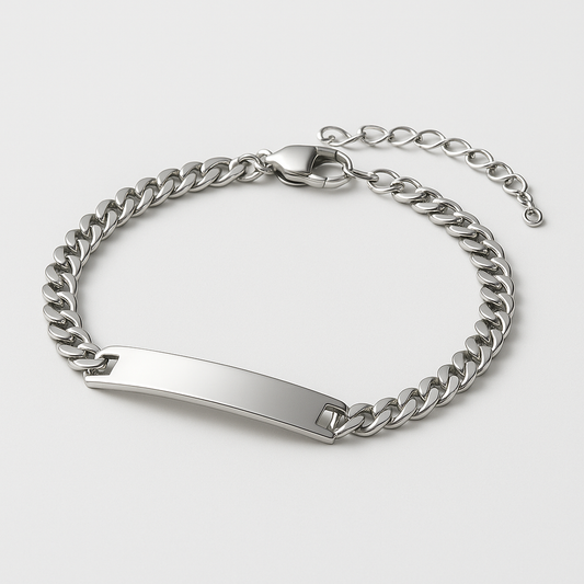 Personalized "precious engraving" bracelet