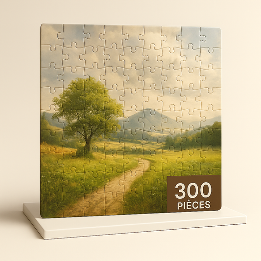 Puzzle photo personnalisé 300 pièces – Format chic et cadeau soigné
