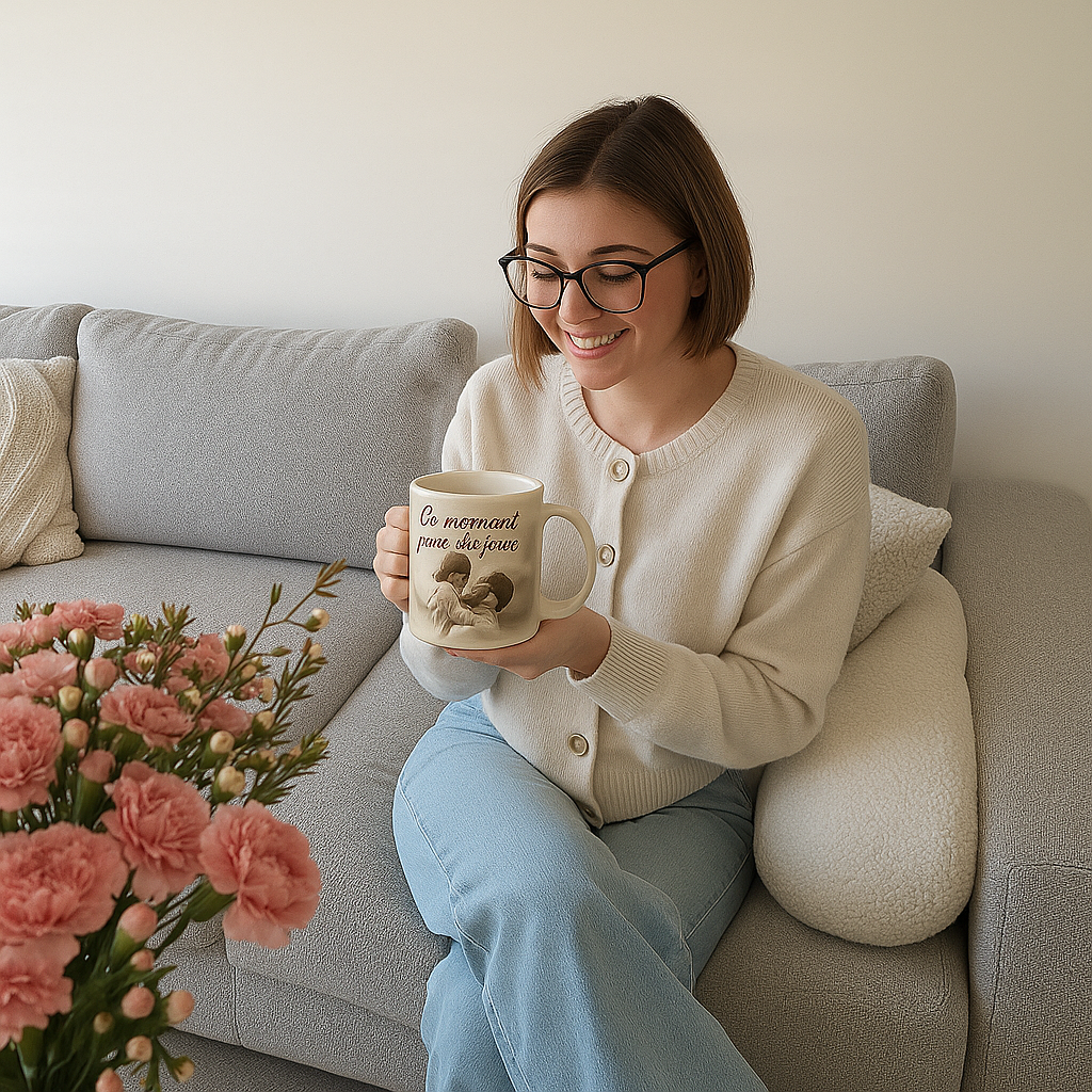 Mug blanc personnalisé – Idée cadeau unique et originale | Personnalise Ton Cadeau