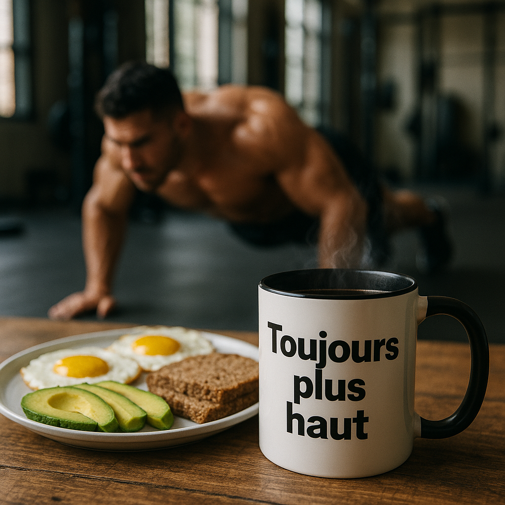 Mug Personnalisé noir et blanc – Sophistication & Sobriété