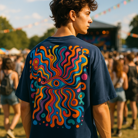T-Shirt oversize personnalisé adolescent