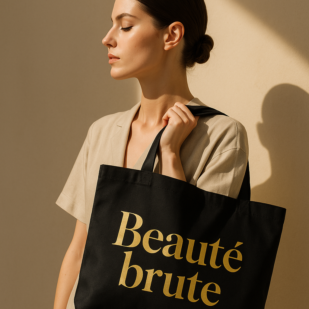 Tote Bag Personnalisé noir – Sac en Coton Unique & Éco-Responsable