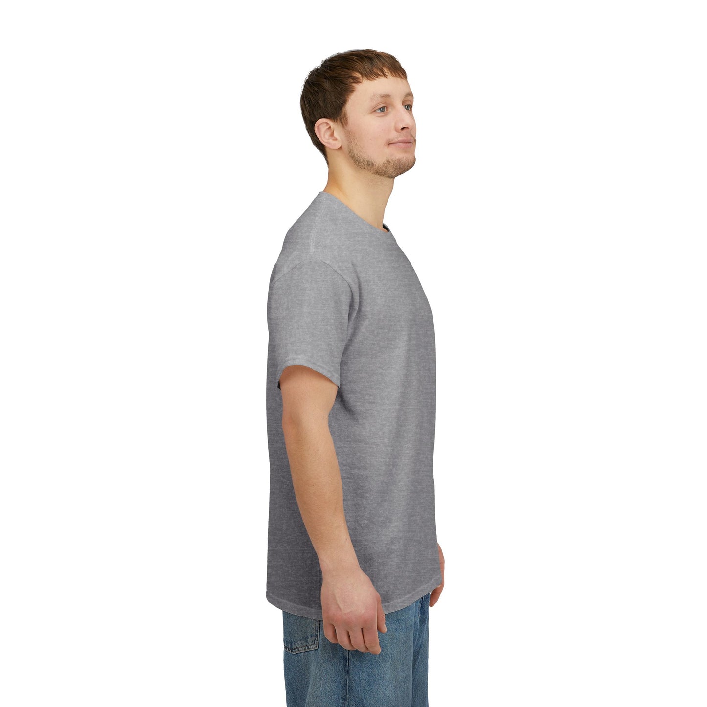 T-shirt personnalisé homme  Gris – L'essentiel qui vous met en valeur